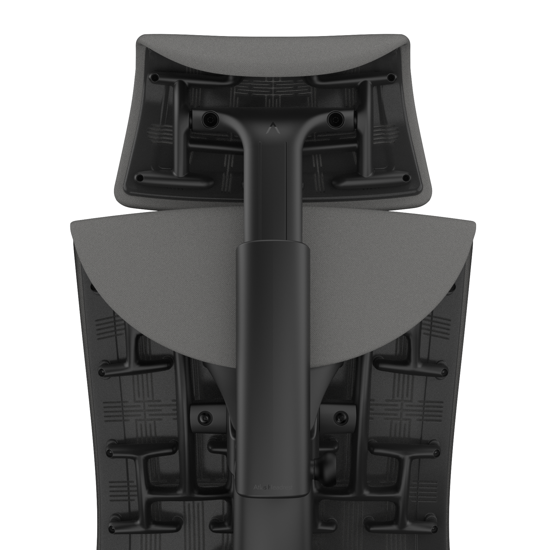 Charcoal Rhythm - Graphite Frame, Transparent Back