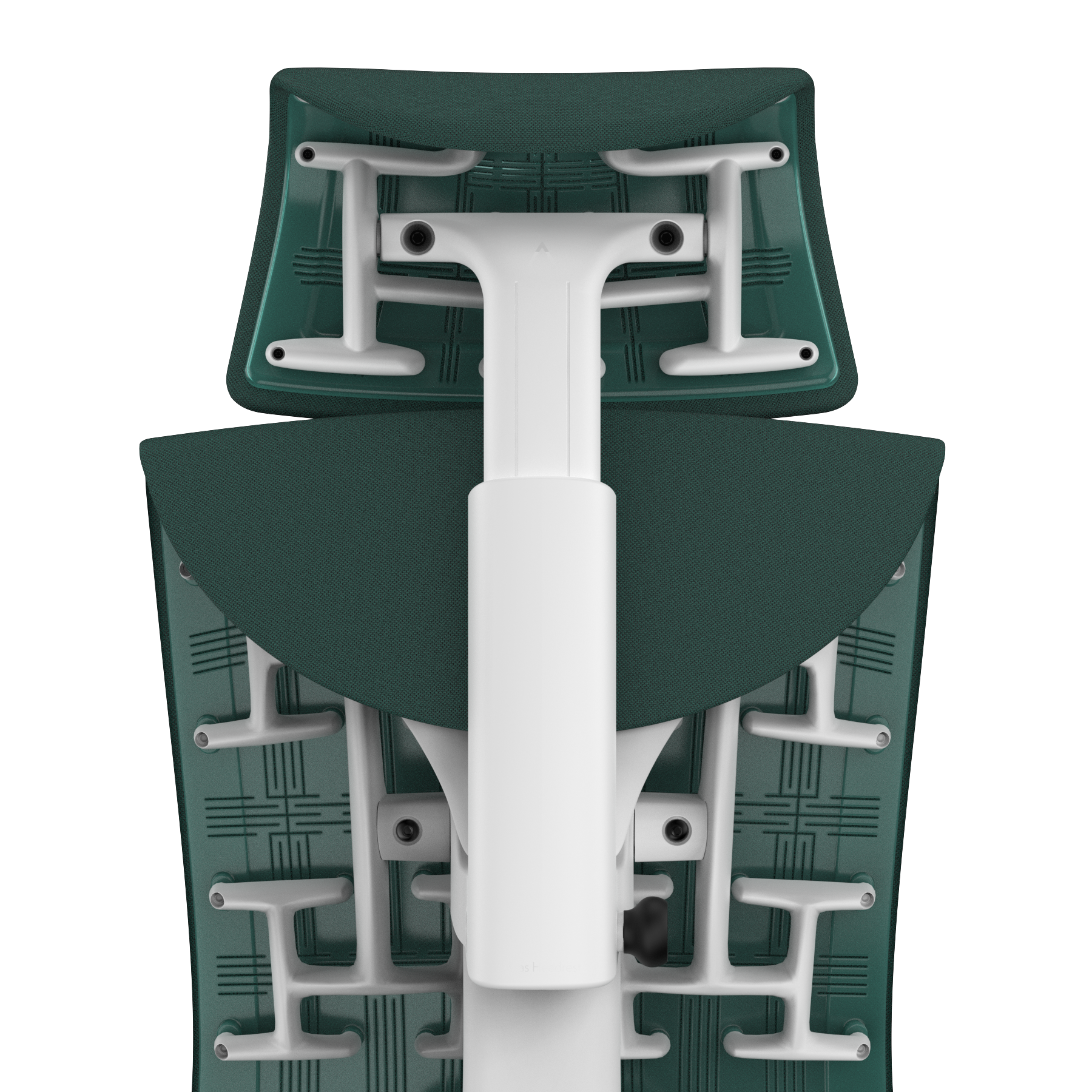 White Galaxy Gaming - White Frame, Galaxy Back