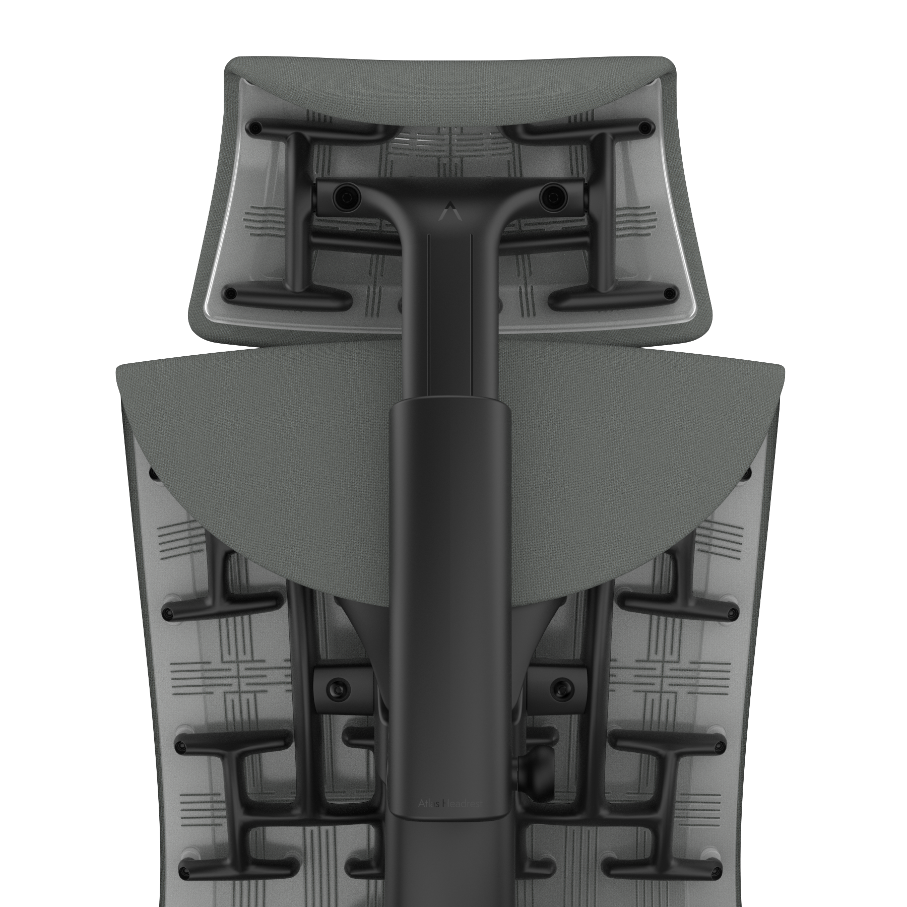 Feather Grey Medley - Graphite Frame, Transparent Back