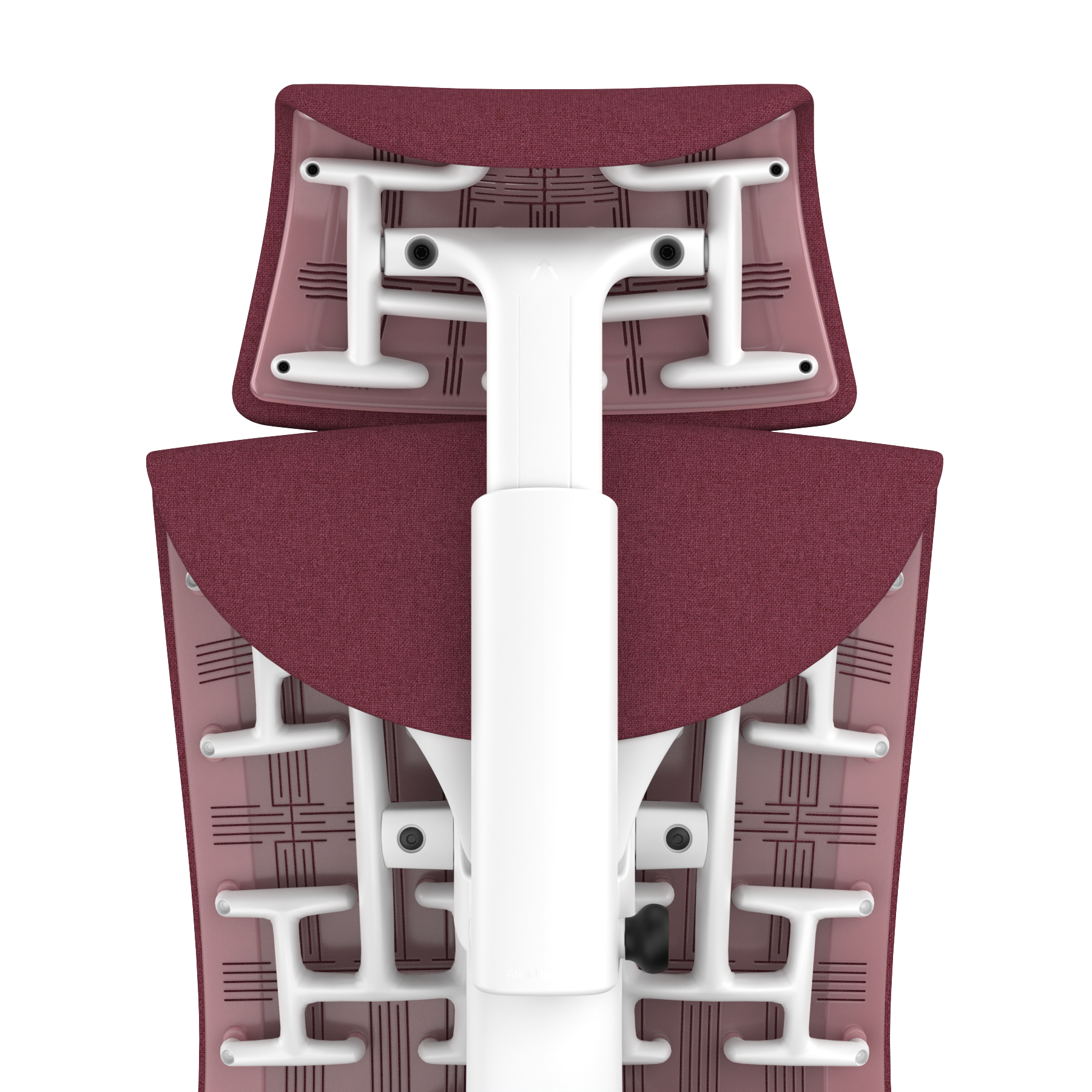 Raspberry Medley - White Frame, Transparent Back