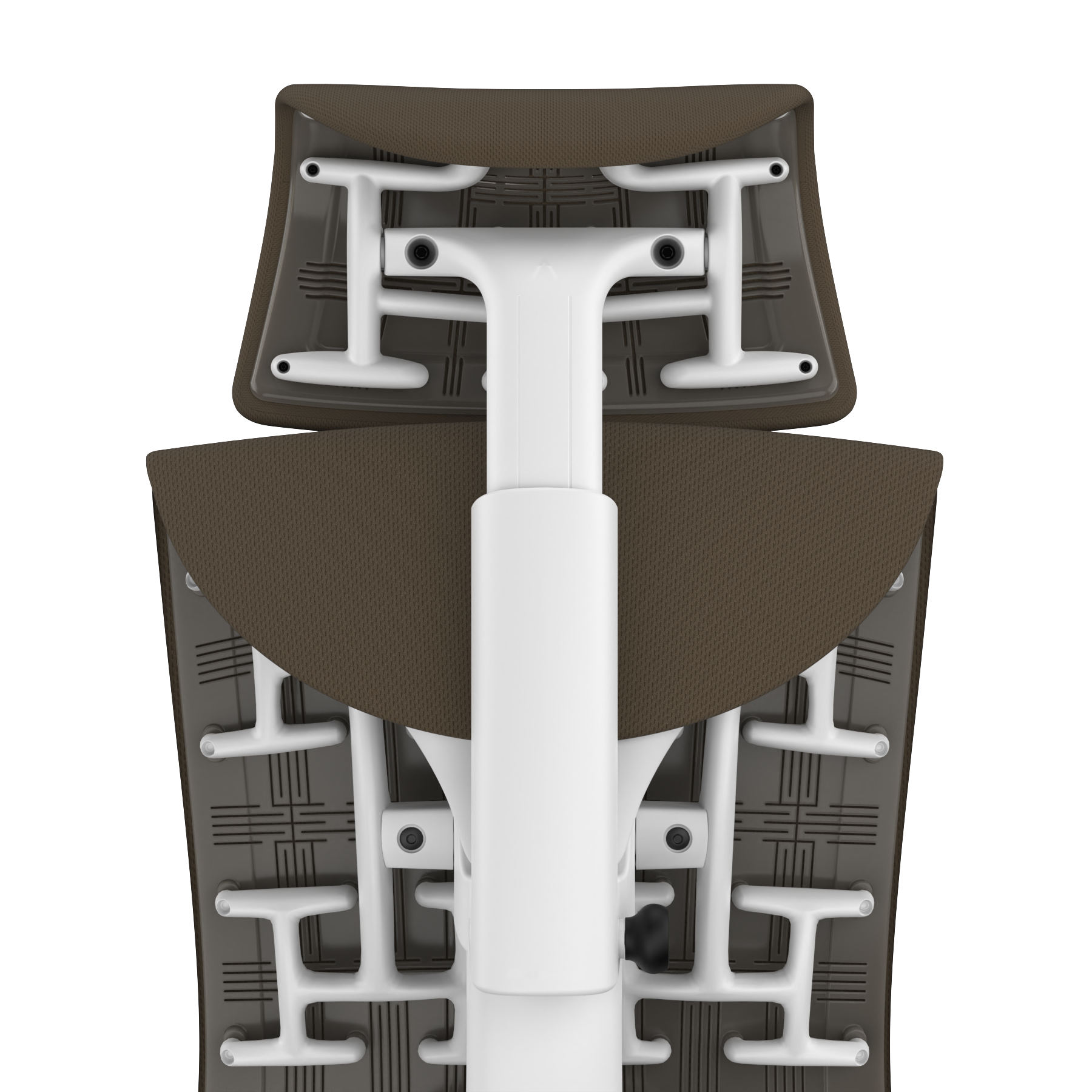 Mink Rhythm - White Frame, Transparent Back