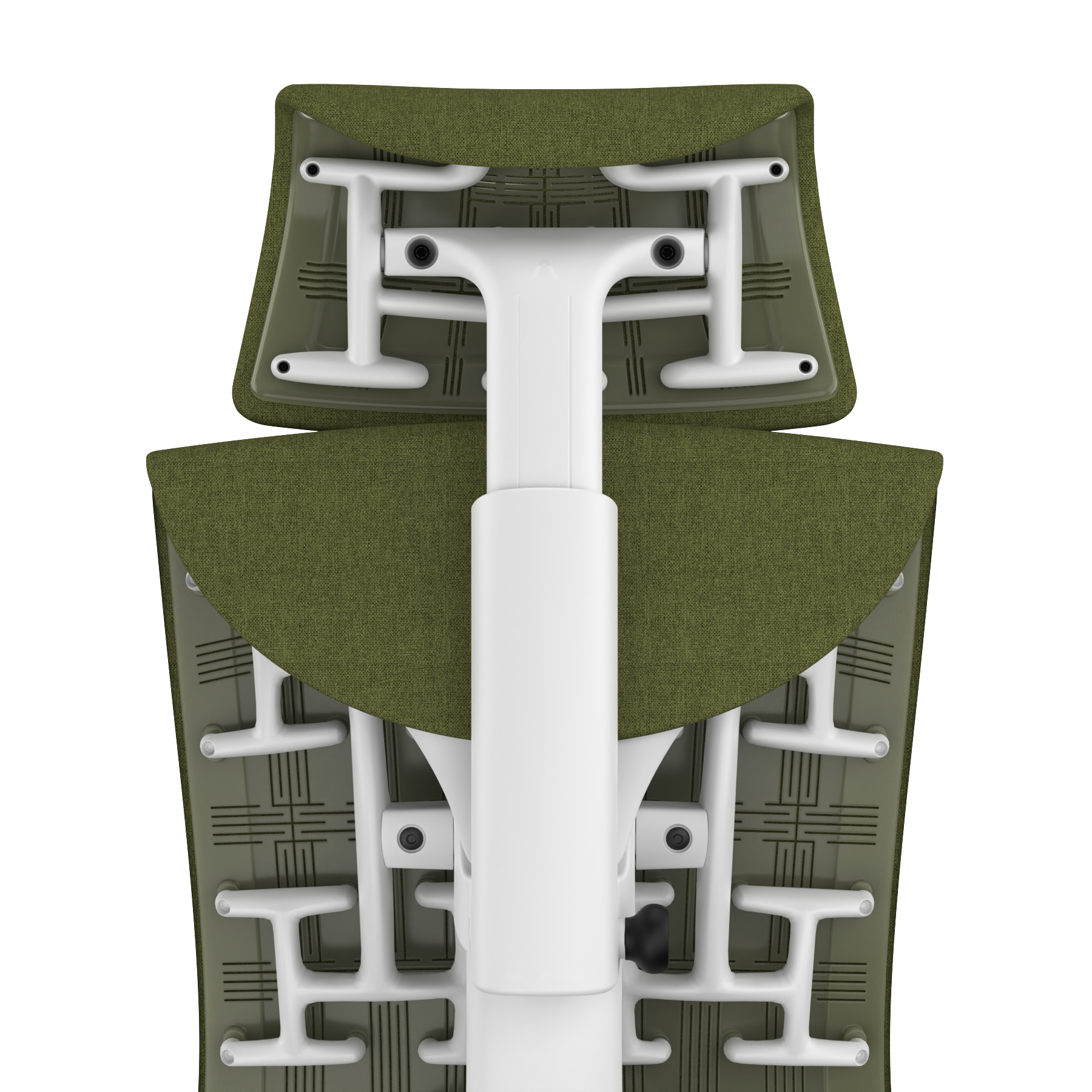 Loden Medley - White Frame, Transparent Back