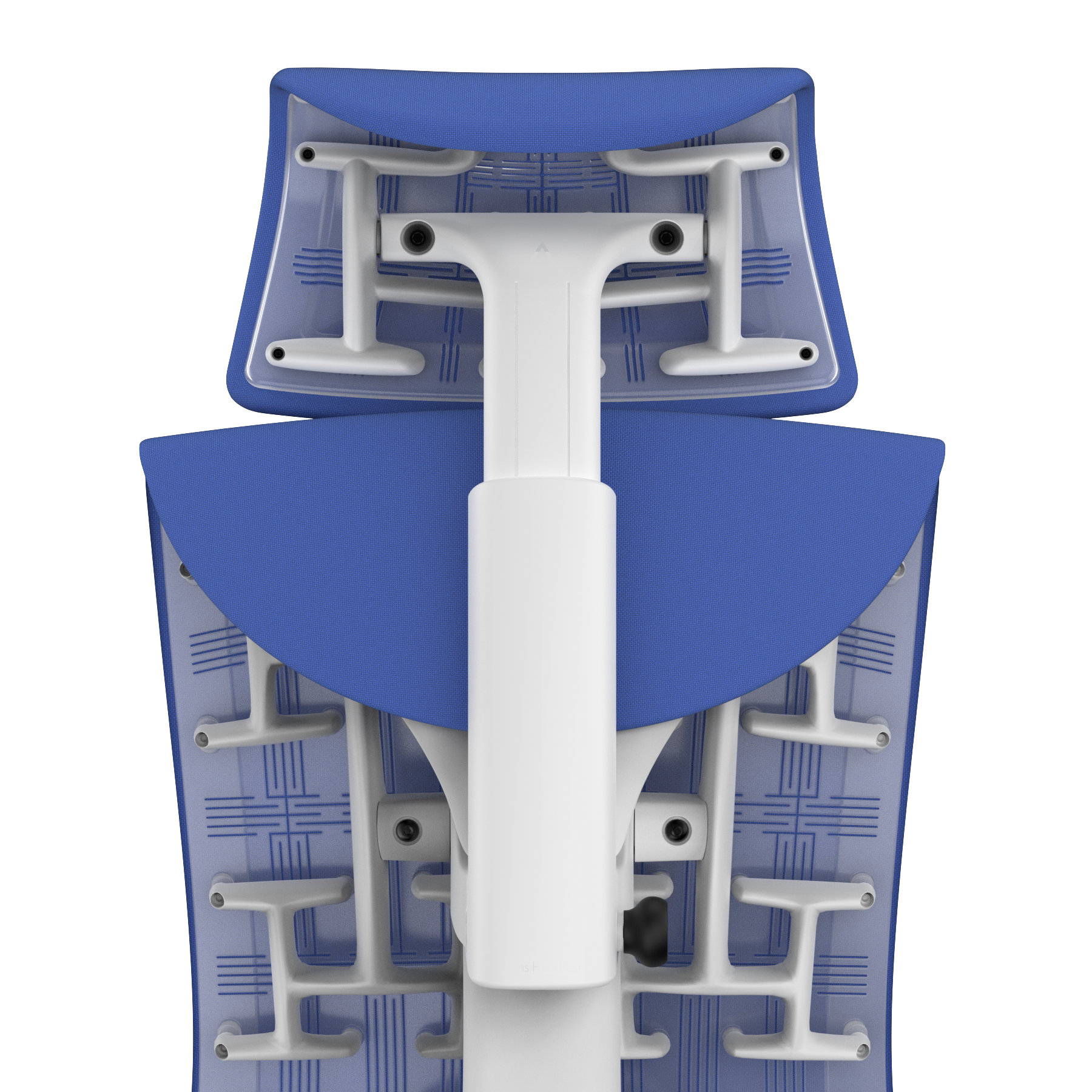 Berry Blue Rhythm - White Frame, Translucent Back