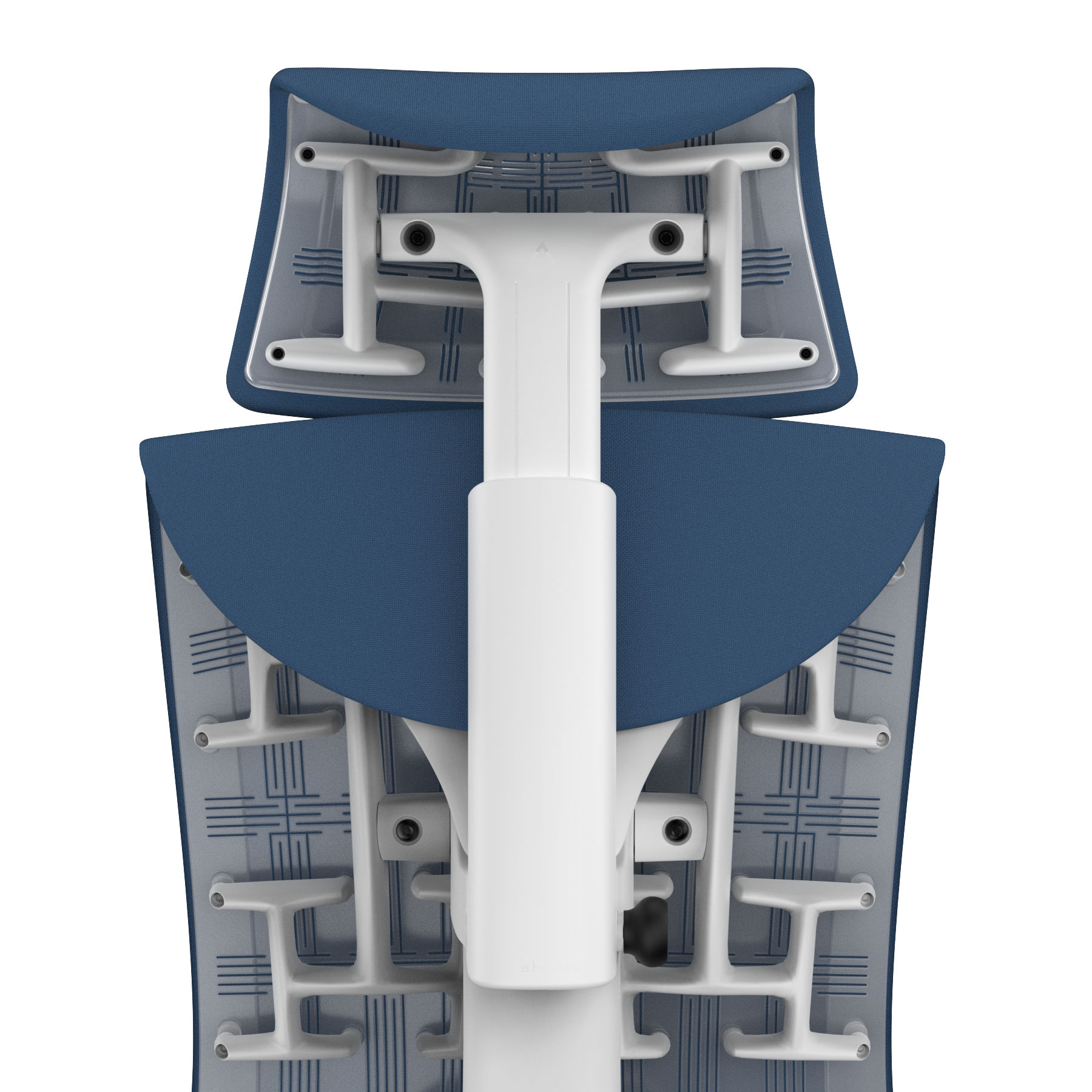 Blue Grotto Medley - White Frame, Transparent Back