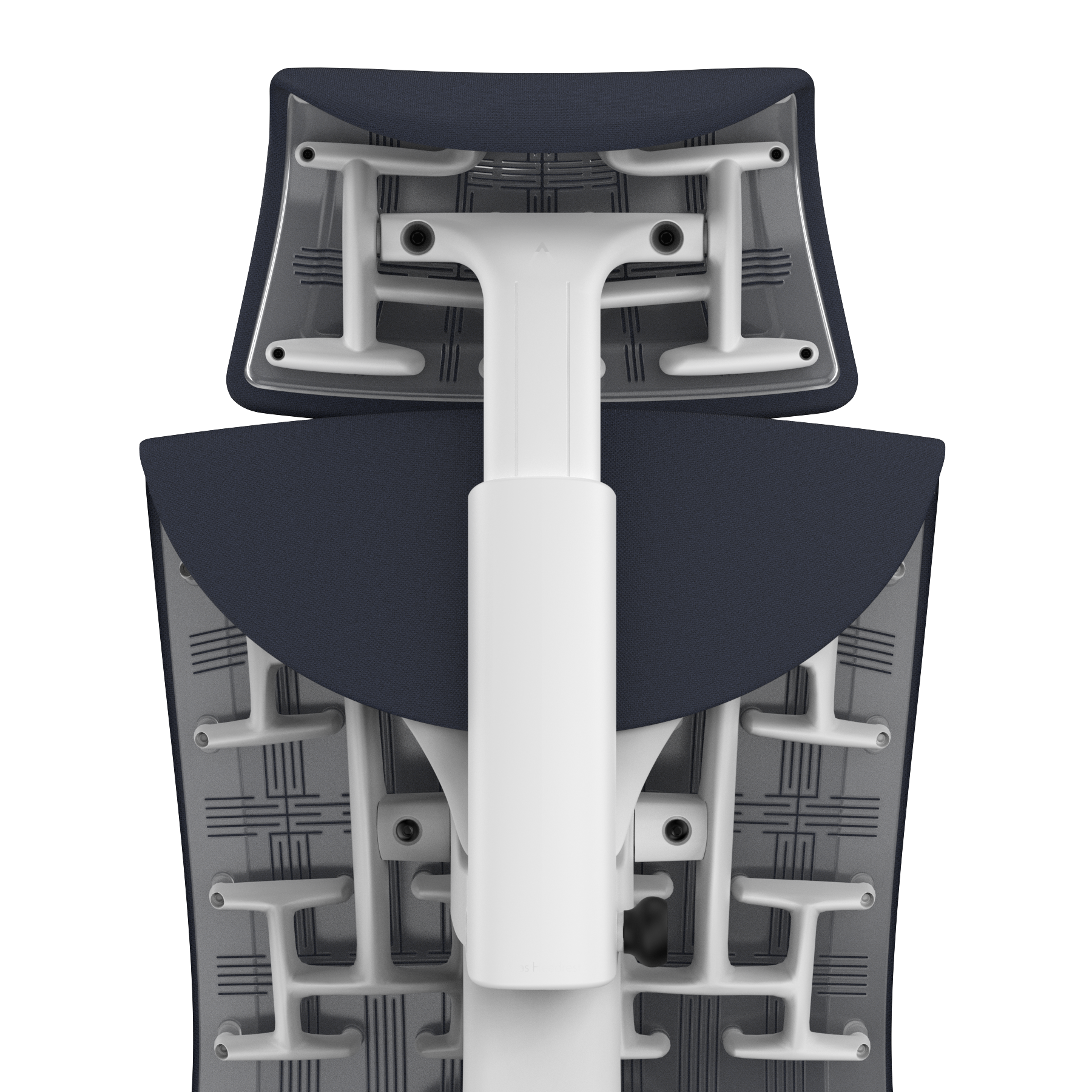 Twilight Rhythm - White Frame, Transparent Back